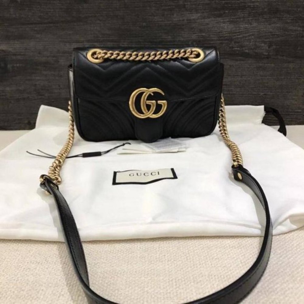 Gucci GG Marmont matelassé mini bag